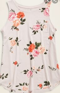 Luxe Rose Print Top